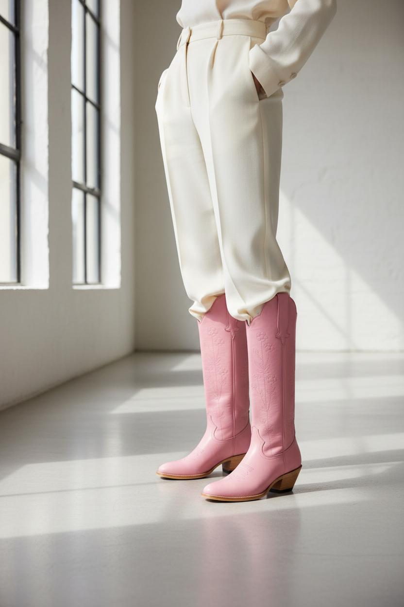 The Buttercup Boot - Detail view 4, hand-lasted premium calfskin boot by Heirloom Field