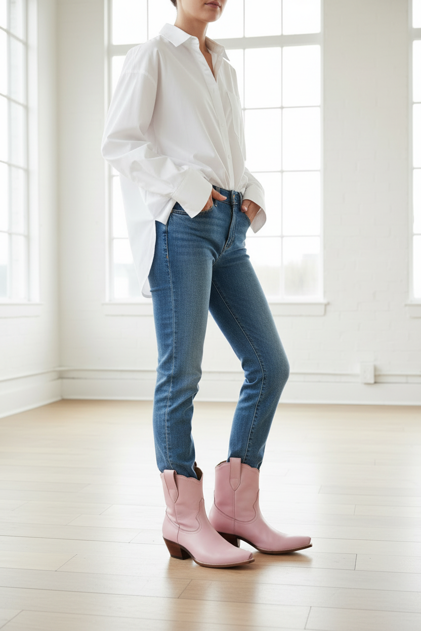 The Payton Boot — Spring Palette — Atelier detail view 11, hand-lasted premium calfskin