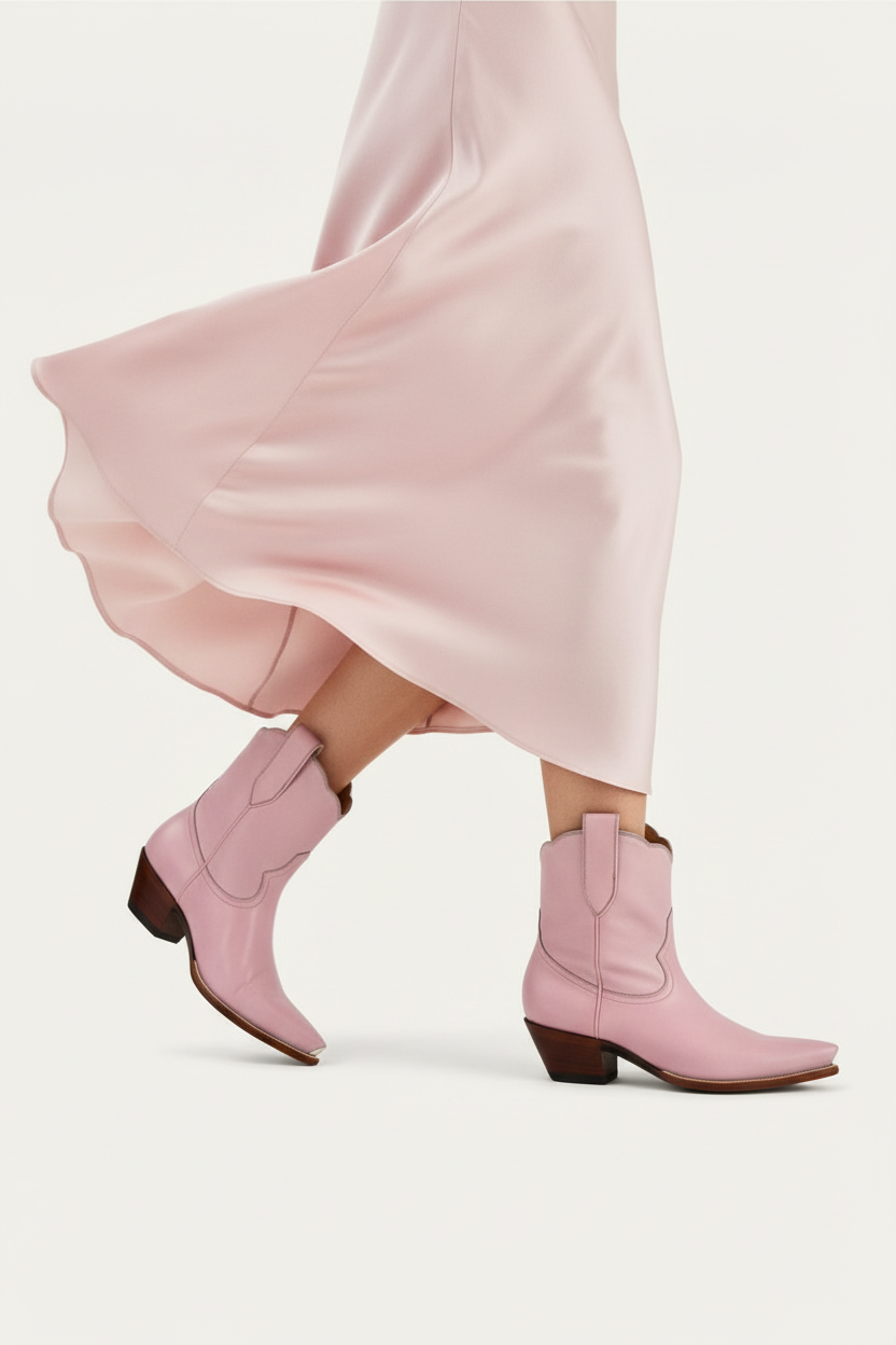 The Payton Boot — Spring Palette — Atelier detail view 10, hand-lasted premium calfskin