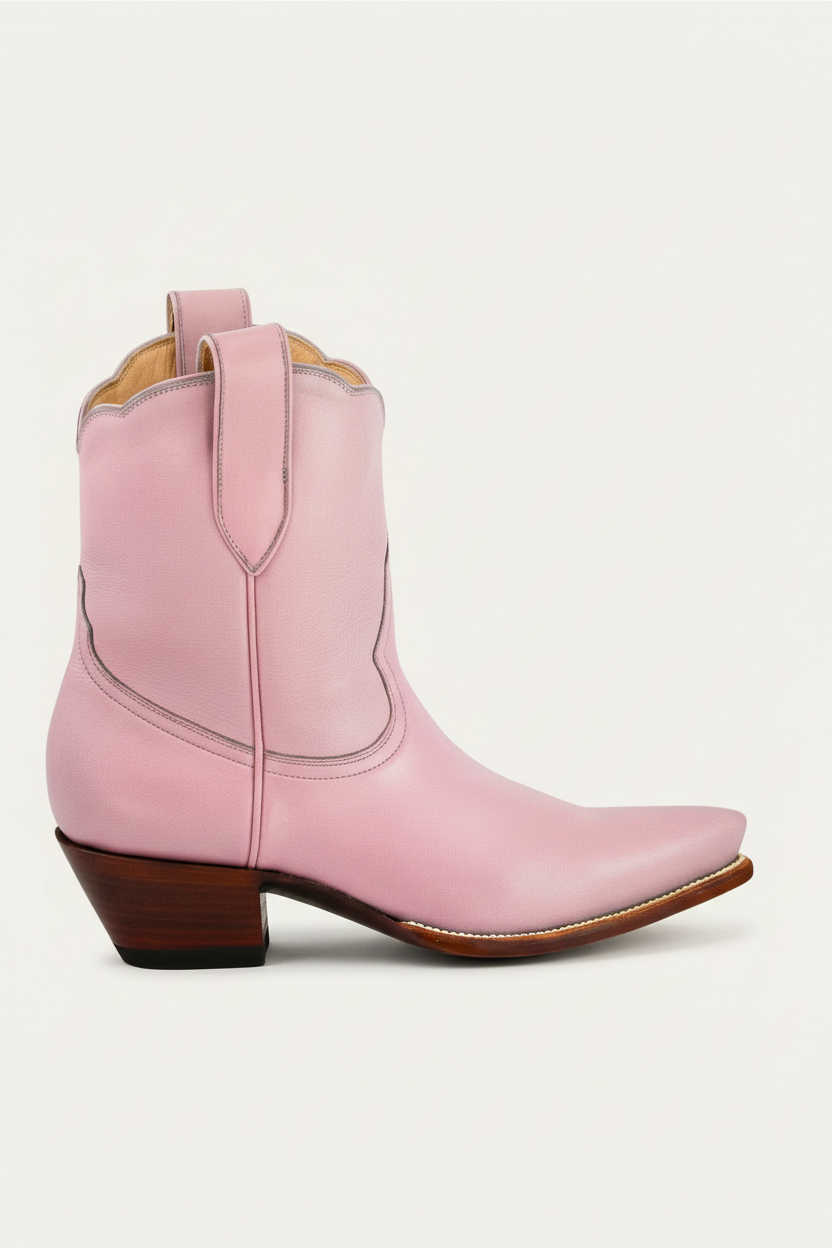 The Payton Boot — Spring Palette — Atelier detail view 9, hand-lasted premium calfskin