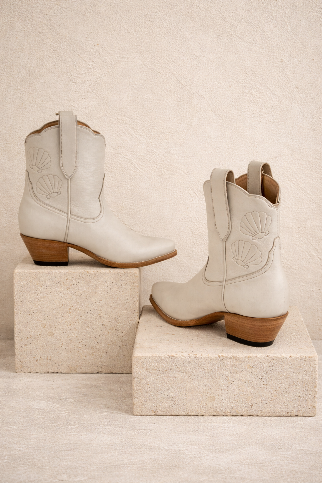 The Shelly Boot — Atelier detail view 8, hand-lasted premium calfskin