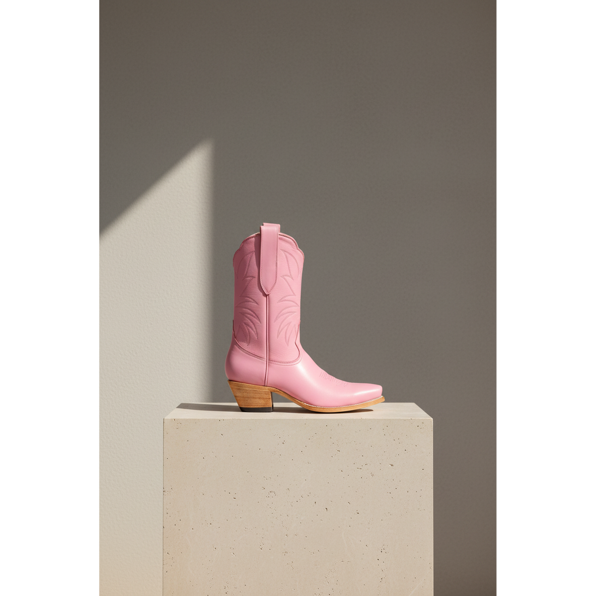 The Taylor Midi Boot — Spring Palette — Hand-lasted luxury boot in premium calfskin, crafted by Heirloom Field atelier