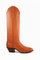 The Georgia Tall Boot — Heritage Palette - Detail view 4, hand-lasted premium calfskin boot by Heirloom Field