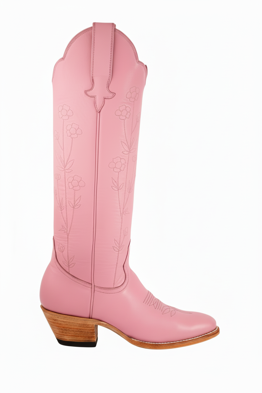 The Buttercup Boot - Detail view 5, hand-lasted premium calfskin boot by Heirloom Field