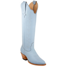 Powder Blue Vine boot, original studio three-quarter view