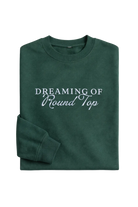 Dreaming of Round Top Sweatshirt Green studio product image