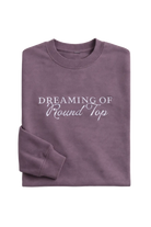 Dreaming of Round Top Sweatshirt Mauve studio product image