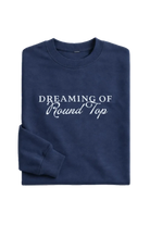 Dreaming of Round Top Sweatshirt Navy studio product image