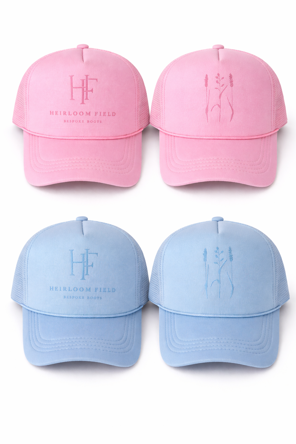 The Field Trucker Hat studio product image