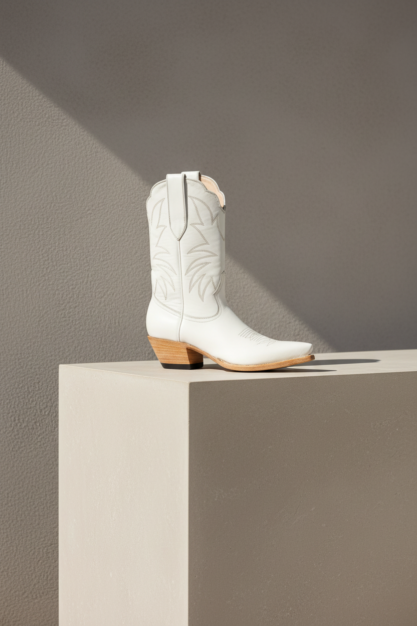 The Taylor Midi Boot — Heritage Palette — Hand-lasted luxury boot in premium calfskin, crafted by Heirloom Field atelier