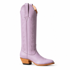 Lavender Vine boot in side profile. AI-generated editorial image.
