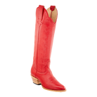 Poppy Red Vine boot, original front three-quarter photograph on a transparent background