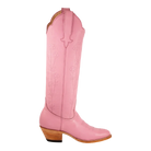 Pink Buttercup boot, side studio view