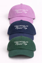 Dreaming of Round Top caps in lavender, navy and hunter green.