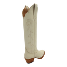 The Sunflower Boot in Bone, original rear three-quarter studio photograph with transparent background.