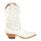 Bone Taylor boot, 90-degree view, transparent background and matching square framing.