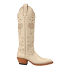 Dandelion Boot in Bone, 90-degree side-view product render.