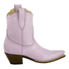 Lavender Payton boot, side studio view