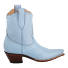 Powder Blue Payton boot, side studio view