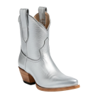 The Payton Boot — Silver Metallic — Atelier detail view 6, hand-lasted premium calfskin