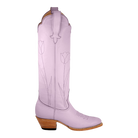 Lavender Tulip boot, original side photograph with transparent background
